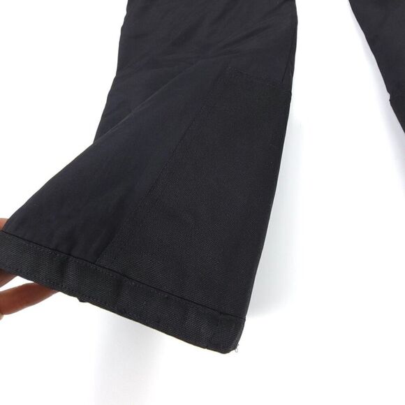 SLALOM Nylon Insulated Softshell High Rise Pull On Snow Pants Womens Small Black - Picture 5 of 8